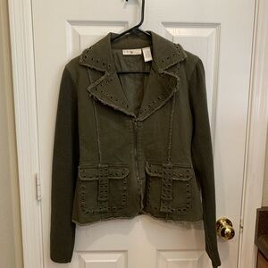 Eastside Westside Olive Green Jacket